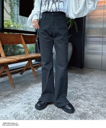 CIAOPANIC | サイドピンタックラインフレアデニムパンツ(デニムパンツ)