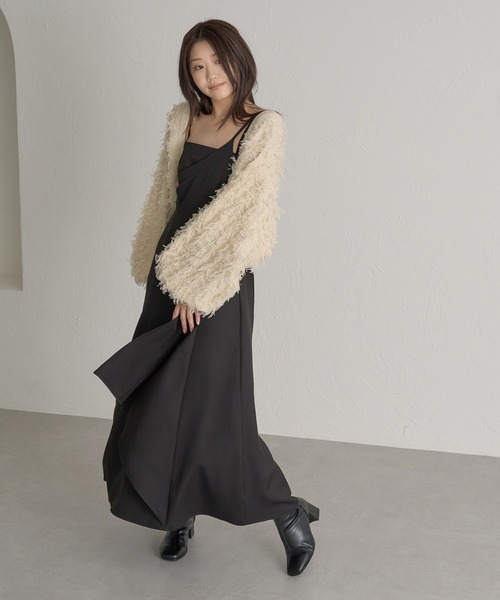 soie by apres jour mignon(ソワバイアプレジュールミニョン)の「【soie by apres jour mignon】フェミニンスタイルセット【ZOZOTOWN限定アイテム】(ワンピース・レディース・アイボリー/ブラック・SMALL/MEDIUM)」の9枚目の写真