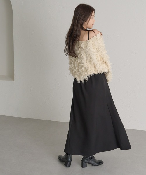 soie by apres jour mignon(ソワバイアプレジュールミニョン)の「【soie by apres jour mignon】フェミニンスタイルセット【ZOZOTOWN限定アイテム】(ワンピース・レディース・アイボリー/ブラック・SMALL/MEDIUM)」の13枚目の写真