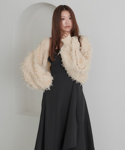 soie by apres jour mignon(ソワバイアプレジュールミニョン)の「【soie by apres jour mignon】フェミニンスタイルセット【ZOZOTOWN限定アイテム】(ワンピース・レディース・アイボリー/ブラック・SMALL/MEDIUM)」の14枚目の写真