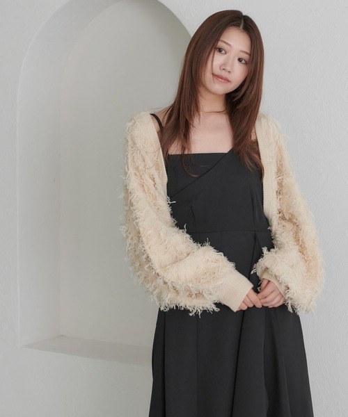 soie by apres jour mignon(ソワバイアプレジュールミニョン)の「【soie by apres jour mignon】フェミニンスタイルセット【ZOZOTOWN限定アイテム】(ワンピース・レディース・アイボリー/ブラック・SMALL/MEDIUM)」の16枚目の写真