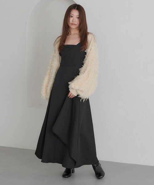 soie by apres jour mignon(ソワバイアプレジュールミニョン)の「【soie by apres jour mignon】フェミニンスタイルセット【ZOZOTOWN限定アイテム】(ワンピース・レディース・アイボリー/ブラック・SMALL/MEDIUM)」の20枚目の写真