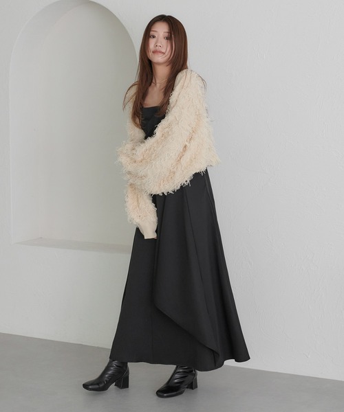 soie by apres jour mignon(ソワバイアプレジュールミニョン)の「【soie by apres jour mignon】フェミニンスタイルセット【ZOZOTOWN限定アイテム】(ワンピース・レディース・アイボリー/ブラック・SMALL/MEDIUM)」の21枚目の写真