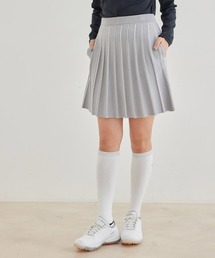 JUN&ROPE' スカート リサイクルエコレザープリーツスカート