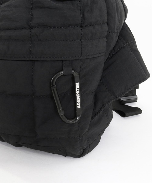 ADAM PATEK(アダムパテック)の「【ADAMPATEK】 square quilt BIG body bag/スクエアキルティングビッグボディバッグ(ボディバッグ/ウエストポーチ・メンズ・ホワイト/ブルー/ブラック/カーキ・フリー)」の20枚目の写真