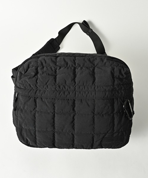 ADAM PATEK(アダムパテック)の「【ADAMPATEK】 square quilt BIG body bag/スクエアキルティングビッグボディバッグ(ボディバッグ/ウエストポーチ・メンズ・ホワイト/ブルー/ブラック/カーキ・フリー)」の19枚目の写真