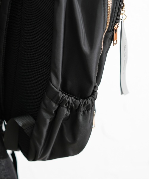Qu'est-ce Que Le “Design”?(ケスクルデザイン)の「【Qu’est-ce Que Le “Design”?/ケスクルデザイン】 16pockets マザーズデイパック(バックパック/リュック・レディース・ブラック/ネイビー/グレー・FREE)」の8枚目の写真