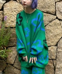 Candy Stripper | ADORABLE FLOWER ニット(ニット/セーター)