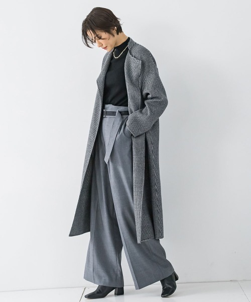 LAUTREAMONT(ロートレアモン)の「アナスタシアミルド2WAYパンツ≪防シワ/イージーケア≫(その他パンツ・レディース・キャメル/グレー・7号/9号/11号)」の3枚目の写真