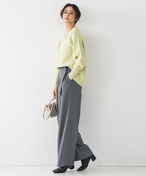 LAUTREAMONT(ロートレアモン)の「アナスタシアミルド2WAYパンツ≪防シワ/イージーケア≫(その他パンツ・レディース・キャメル/グレー・7号/9号/11号)」の9枚目の写真