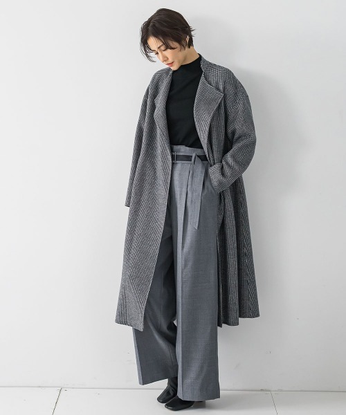 LAUTREAMONT(ロートレアモン)の「アナスタシアミルド2WAYパンツ≪防シワ/イージーケア≫(その他パンツ・レディース・キャメル/グレー・7号/9号/11号)」の16枚目の写真