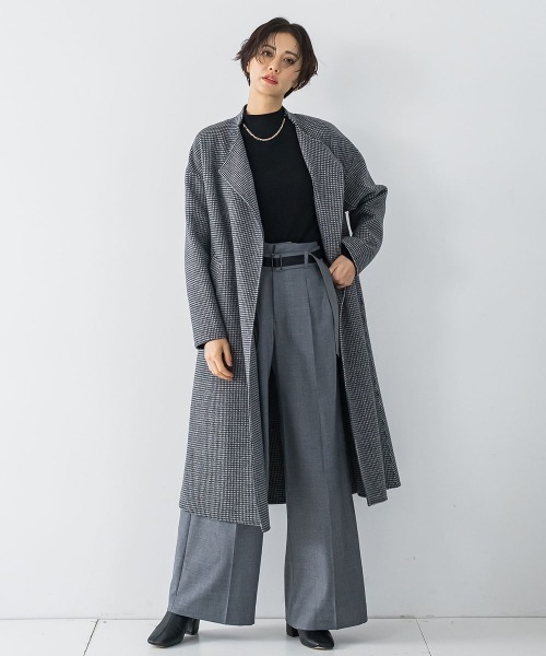 LAUTREAMONT(ロートレアモン)の「アナスタシアミルド2WAYパンツ≪防シワ/イージーケア≫(その他パンツ・レディース・キャメル/グレー・7号/9号/11号)」の18枚目の写真