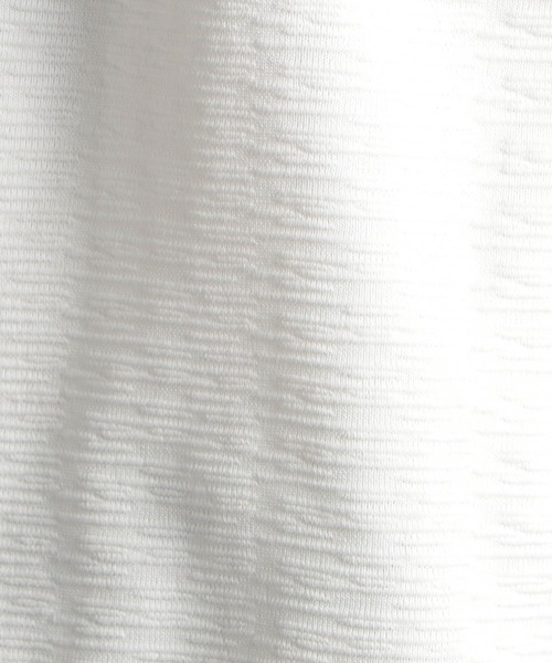 HIDEAWAYS NICOLE（ハイダウェイニコル）の「ランダムタックボーダータートルネックニット（ニット/セーター・メンズ・オフホワイト/ブラック/ホワイト×ブラック/シルバーグレー・LARGE/MEDIUM/X-LARGE）」の10枚目の写真