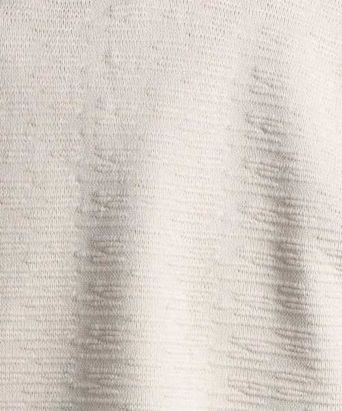 HIDEAWAYS NICOLE（ハイダウェイニコル）の「ランダムタックボーダータートルネックニット（ニット/セーター・メンズ・オフホワイト/ブラック/ホワイト×ブラック/シルバーグレー・LARGE/MEDIUM/X-LARGE）」の11枚目の写真