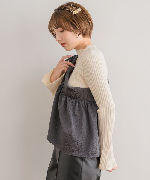 RETRO GIRL（レトロガール）の「マルチウェイビスチェ（キャミソール・レディース・ベージュ/ライトグレー/ブラック・FREE）」の11枚目の写真