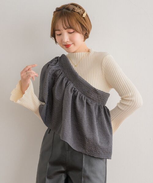 RETRO GIRL（レトロガール）の「マルチウェイビスチェ（キャミソール・レディース・ベージュ/ライトグレー/ブラック・FREE）」の12枚目の写真