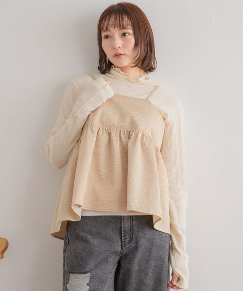 RETRO GIRL（レトロガール）の「マルチウェイビスチェ（キャミソール・レディース・ベージュ/ライトグレー/ブラック・FREE）」の17枚目の写真