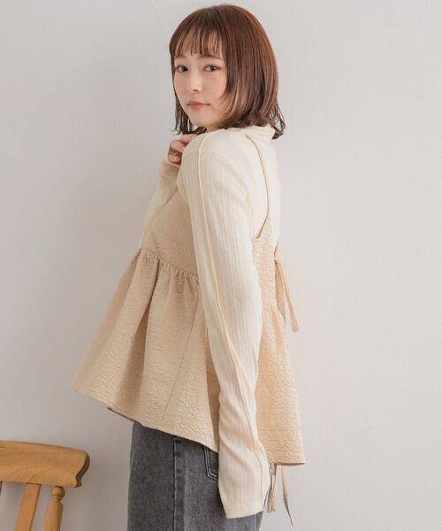 RETRO GIRL（レトロガール）の「マルチウェイビスチェ（キャミソール・レディース・ベージュ/ライトグレー/ブラック・FREE）」の18枚目の写真