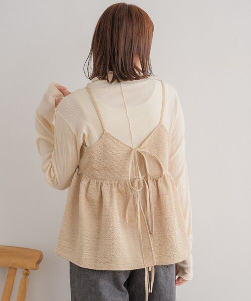 RETRO GIRL（レトロガール）の「マルチウェイビスチェ（キャミソール・レディース・ベージュ/ライトグレー/ブラック・FREE）」の19枚目の写真