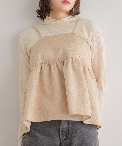 RETRO GIRL（レトロガール）の「マルチウェイビスチェ（キャミソール・レディース・ベージュ/ライトグレー/ブラック・FREE）」の3枚目の写真