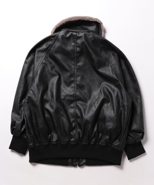 BACK NUMBER（バックナンバー）の「【BACK NUMBER】フェイクレザー 