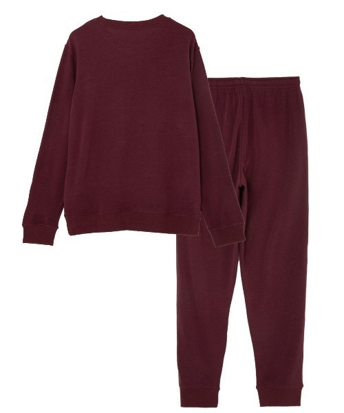 tutuanna（チュチュアンナ）の「ルームウェア メンズ [温度調整]メンズロゴプリント裏毛長袖パジャマ（ルームウェア/パジャマ・メンズ・ネイビー/エンジ・M）」の4枚目の写真