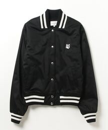 【最終値下げ中！】MAISON KITSUNÉ エラスティケイテッドブルゾン バーシティ テディ ブルゾン | Maison Kitsuné