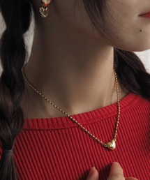 マグネットハートネックレス