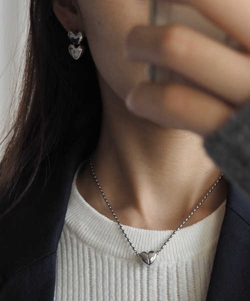 minia（ミニア）の「マグネットハートネックレス（ネックレス・レディース・シルバー/ゴールド・FREE）」の10枚目の写真