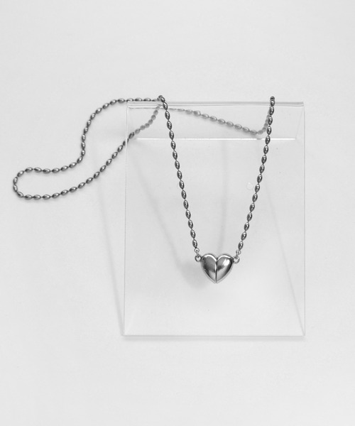 minia（ミニア）の「マグネットハートネックレス（ネックレス・レディース・シルバー/ゴールド・FREE）」の14枚目の写真