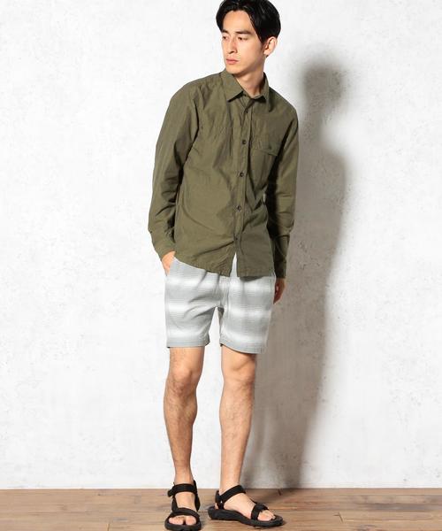 green label relaxing(グリーンレーベルリラクシング)の「TYPEWRITER MILITARY CPO シャツ◆(シャツ/ブラウス・メンズ・ネイビー/オリーブ・X-LARGE/MEDIUM/SMALL/LARGE)」の6枚目の写真