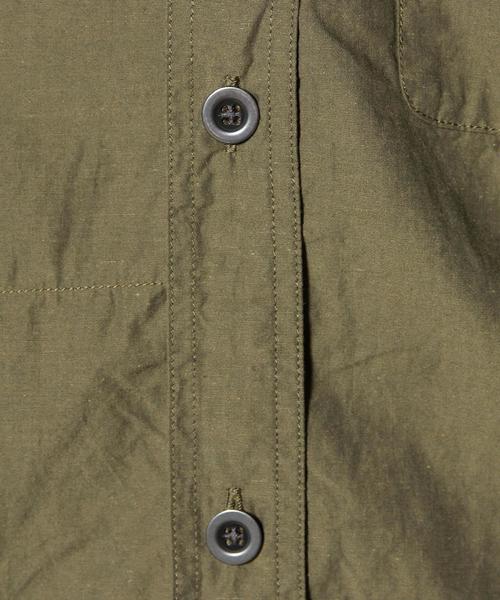 green label relaxing(グリーンレーベルリラクシング)の「TYPEWRITER MILITARY CPO シャツ◆(シャツ/ブラウス・メンズ・ネイビー/オリーブ・X-LARGE/MEDIUM/SMALL/LARGE)」の10枚目の写真