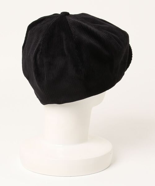 SPINNS（スピンズ）の「コーデュロイ素材ビッグキャスケット（キャスケット・メンズ・ブラウン/ブラック・ONESIZE）」の7枚目の写真