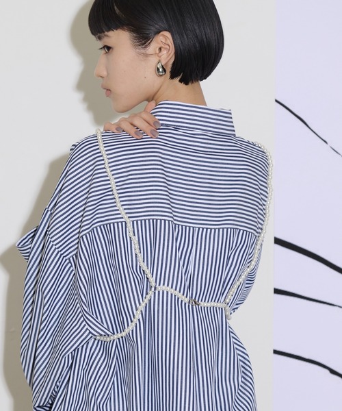 THE YOn(ザヨン)の「パールビーズサスペンダーベルト(ベルト・レディース・アイボリー・FREE)」の8枚目の写真