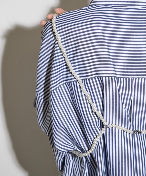 THE YOn(ザヨン)の「パールビーズサスペンダーベルト(ベルト・レディース・アイボリー・FREE)」の6枚目の写真