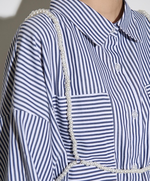 THE YOn(ザヨン)の「パールビーズサスペンダーベルト(ベルト・レディース・アイボリー・FREE)」の5枚目の写真