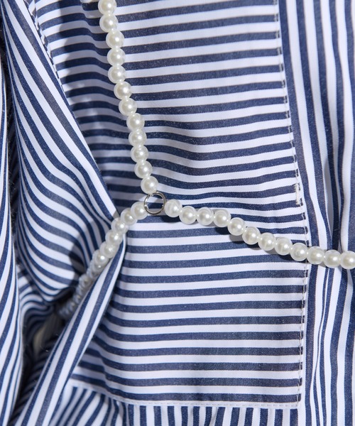 THE YOn(ザヨン)の「パールビーズサスペンダーベルト(ベルト・レディース・アイボリー・FREE)」の4枚目の写真