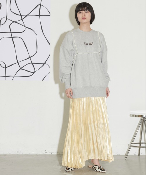 THE YOn(ザヨン)の「パールビーズサスペンダーベルト(ベルト・レディース・アイボリー・FREE)」の11枚目の写真