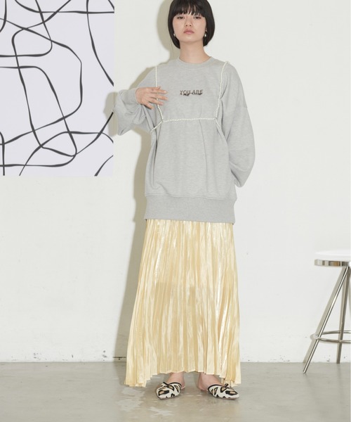 THE YOn(ザヨン)の「パールビーズサスペンダーベルト(ベルト・レディース・アイボリー・FREE)」の9枚目の写真