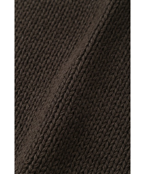 MHL.（エムエイチエル）の「COARSE COTTON LINEN（ベスト・レディース・オフホワイト/ダークグリーン・2）」の5枚目の写真