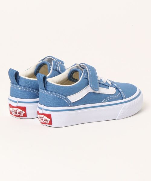 VANS（バンズ）の「VANS ヴァンズ OLD SKOOL(14-22) キッズ オールドスクール V36CS  COLORS S.BLUE（スニーカー・キッズ・ブルー・21/22.0cm/15 /18/19/17/16/20/14）」の2枚目の写真