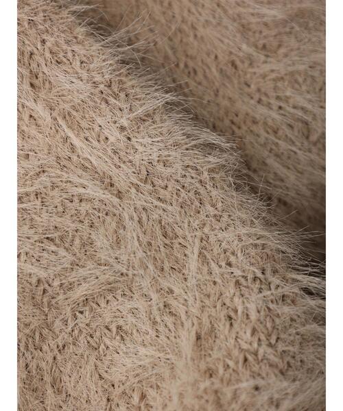 Petit fleur（プチフルール）の「・Petit　Fleur　シャギーニットスカート（スカート・レディース・ブラック/ベージュ/ブルー/アイボリー・FREE）」の22枚目の写真