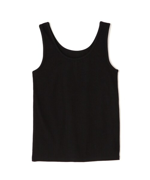 N.（N. Natural Beauty Basic）（エヌエヌナチュラルビューティーベーシック）の「◆テレコタンクトップ（タンクトップ・レディース・ベージュ/ブラック/オフホワイト・MEDIUM）」の4枚目の写真