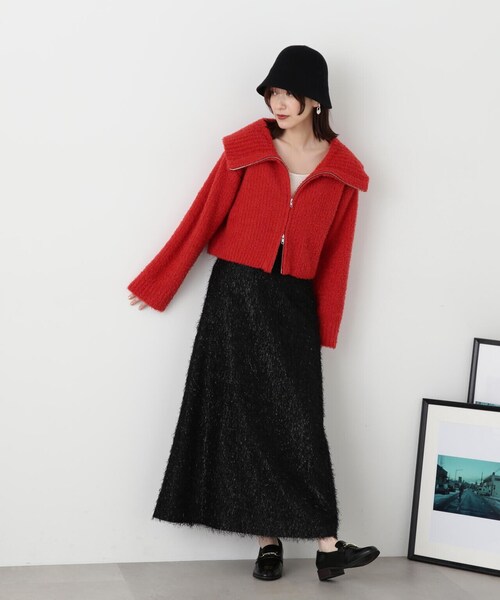 N.（N. Natural Beauty Basic）（エヌエヌナチュラルビューティーベーシック）の「◆テレコタンクトップ（タンクトップ・レディース・ベージュ/ブラック/オフホワイト・MEDIUM）」の13枚目の写真