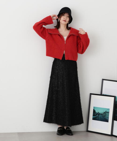 N.（N. Natural Beauty Basic）（エヌエヌナチュラルビューティーベーシック）の「◆テレコタンクトップ（タンクトップ・レディース・ベージュ/ブラック/オフホワイト・MEDIUM）」の15枚目の写真