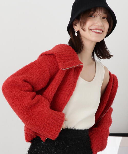 N.（N. Natural Beauty Basic）（エヌエヌナチュラルビューティーベーシック）の「◆テレコタンクトップ（タンクトップ・レディース・ベージュ/ブラック/オフホワイト・MEDIUM）」の16枚目の写真