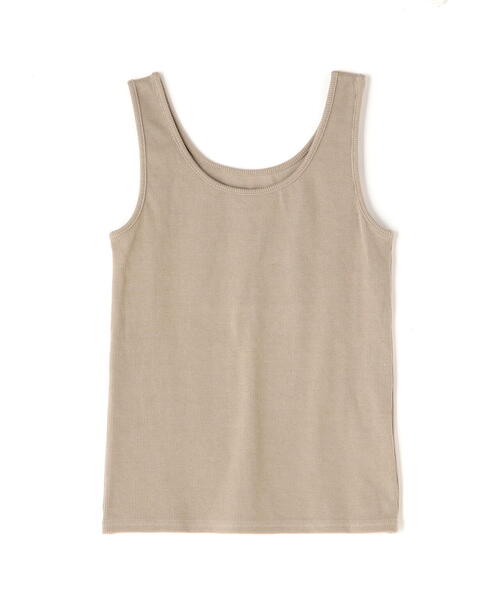 N.（N. Natural Beauty Basic）（エヌエヌナチュラルビューティーベーシック）の「◆テレコタンクトップ（タンクトップ・レディース・ベージュ/ブラック/オフホワイト・MEDIUM）」の21枚目の写真