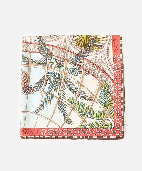 manipuri（マニプリ）の「【manipuri(マニプリ)】 65 SILK SCARF（バンダナ/スカーフ・レディース・ターコイズブルー/グリーン系その他/レッド系その他・2）」の11枚目の写真