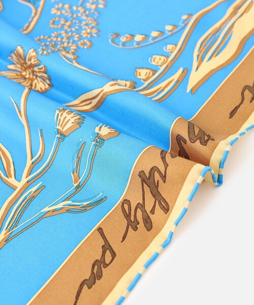 manipuri（マニプリ）の「【manipuri(マニプリ)】 65 SILK SCARF（バンダナ/スカーフ・レディース・ターコイズブルー/グリーン系その他/レッド系その他・2）」の14枚目の写真