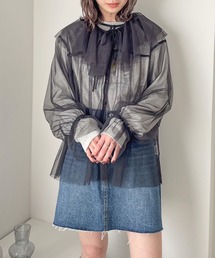 LOWRYS FARM | チュールブラウスＬＳ　 996720(シャツ/ブラウス)